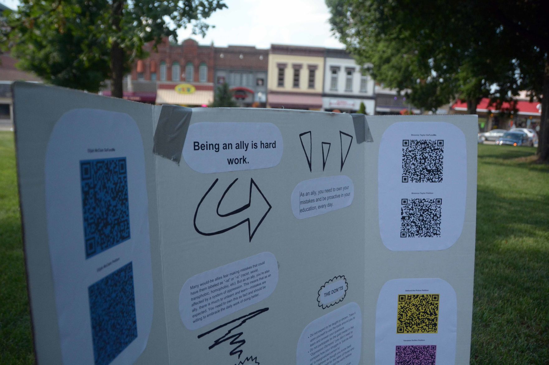 Black Lives Matter protesters educate, march in downtown Baraboo